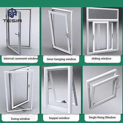 Tesia Double glazed Tempered Aluminium Alloy berkualitas tinggi Layar geser dan pintu