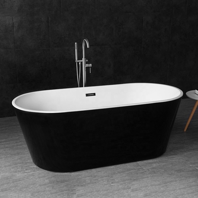 OEM ODM 1700mm Freestanding Bathtub White Stand Alone Tub
