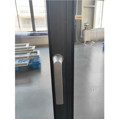 Balkon Termal Rusak Aluminium Double Glazed Windows Powder Coating