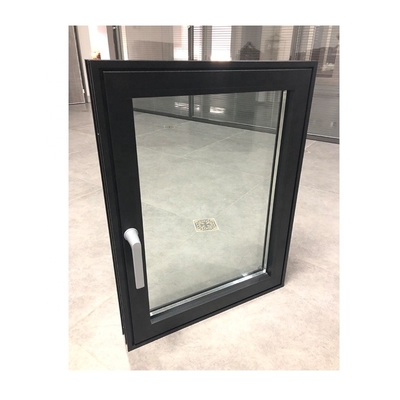 Balkon Termal Rusak Aluminium Double Glazed Windows Powder Coating