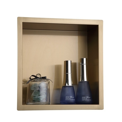 12in Lebar Rectangle Chrome Niche Lemari Kamar Mandi Untuk Kesombongan