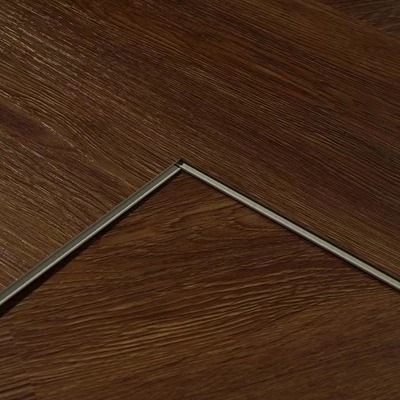 Lantai Butir Kayu ISO14001 Lantai SPC Inti Kaku 4mm Dengan Kunci Klik