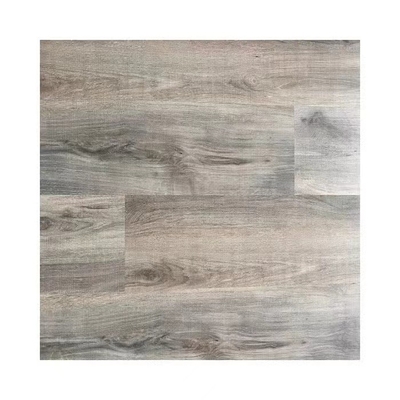 Asap Abu-abu 4mm 5mm 6mm PVC SPC Lantai Tahan Air Butir Kayu Klik Lantai Papan Vinyl
