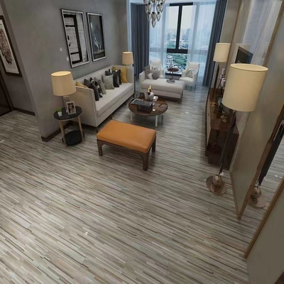 1.5mm Sampai 5.0mm Tebal Butir Kayu Mewah Vinyl Tile LVT SPC PVC Vinyl Flooring