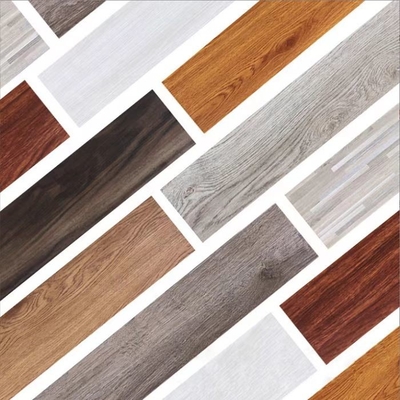 Self Adhesive 2.0mm PVC Wood Grain Flooring Kupas Dan Tongkat Lantai Vinyl DIY