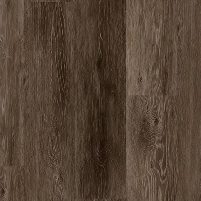 Papan Butir Kayu Plastik Dalam Ruangan Lantai Vinyl LVT Timbul Selesai Halus