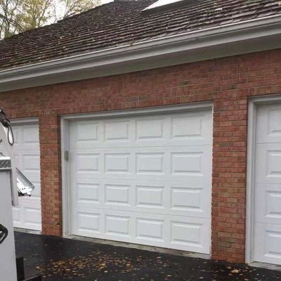 ISO9001 CE Pintu Garasi Otomatis Aluminium Side Sliding Sectional Door