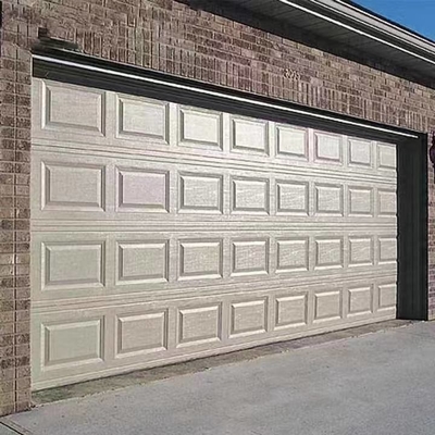 ISO9001 CE Pintu Garasi Otomatis Aluminium Side Sliding Sectional Door