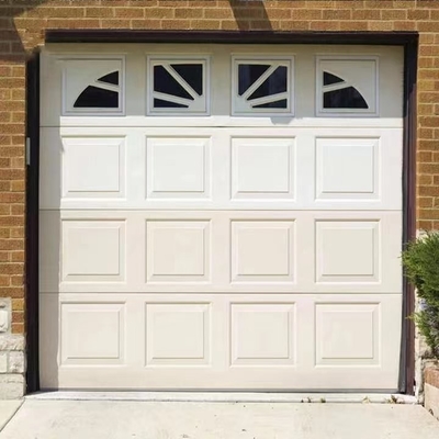ISO9001 CE Pintu Garasi Otomatis Aluminium Side Sliding Sectional Door