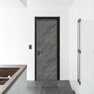 Pintu Siram Interior Kayu MDF Kayu Lapis Disesuaikan Dengan Veneer Finish