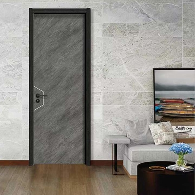 Pintu Siram Interior Kayu MDF Kayu Lapis Disesuaikan Dengan Veneer Finish