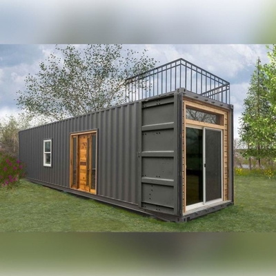 SC Standard Rapi Bersih Rumah Prefab Kontainer Kecil Dilengkapi Dengan Baik