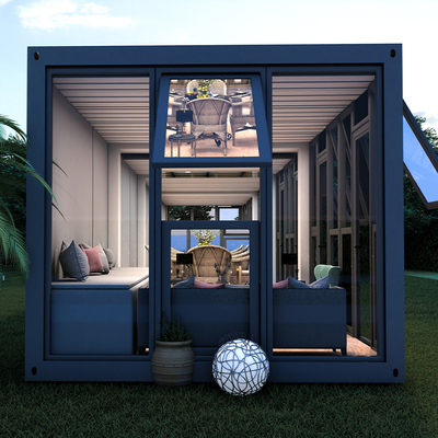Carport Movable Prefab Container House 20ft Shipping Container Cabin