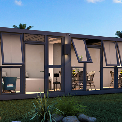 Carport Movable Prefab Container House 20ft Shipping Container Cabin