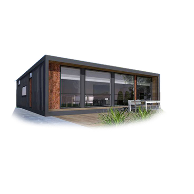 Modular 2.5-3.0mm HDG Prefab Container House Dengan Desain Interior