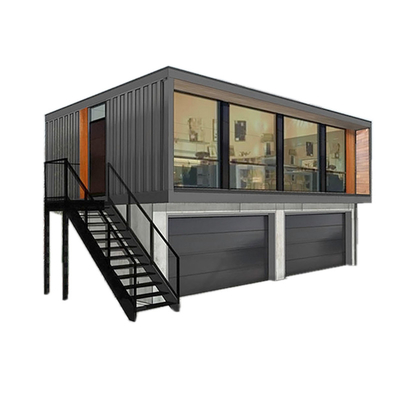 Modular 2.5-3.0mm HDG Prefab Container House Dengan Desain Interior