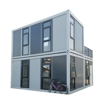 Modular 2.5-3.0mm HDG Prefab Container House Dengan Desain Interior