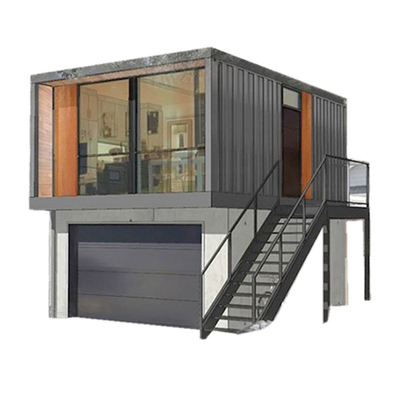 Modular 2.5-3.0mm HDG Prefab Container House Dengan Desain Interior