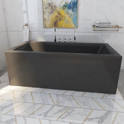 1.7m White Gloss Acrylic Freestanding Bathtub Chrome Kontemporer Bak Perendaman