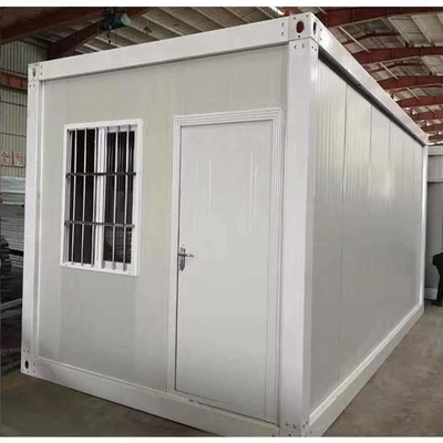 40ft Sandwich Panel Rumah Kontainer Prefab Rumah Kontainer Modern Putih