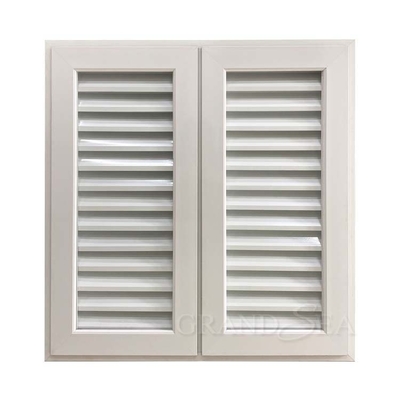 Apartemen Anodizing Aluminium Naco Window Casement PVC UPVC Louver Windows