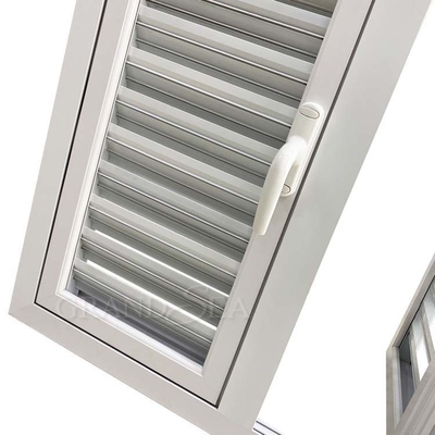 Apartemen Anodizing Aluminium Naco Window Casement PVC UPVC Louver Windows