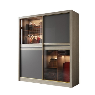 Lemari Pintu Geser MDF