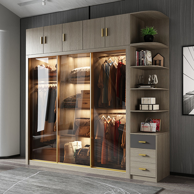 Lemari Pintu Geser MDF