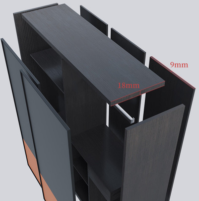 Lemari Kamar Tidur 3 Pintu Geser