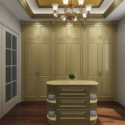 Red Oak Walnut Lemari Kamar Tidur Modern Lemari Penyimpanan Kayu Yang Indah