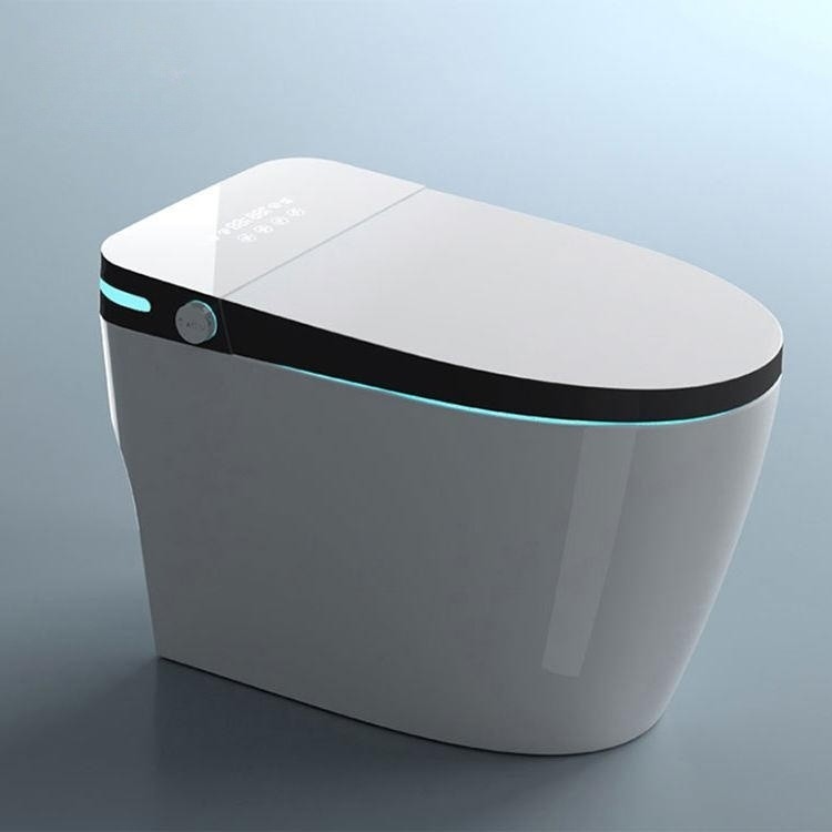 Tesia Modern Inodoro Ceramic Sensor Sanitary Ware Automatic Wc Floor Mounted Smart Toilet Dijual