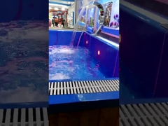 Fiberglass Prefab Warna Disesuaikan 20FT 40FT Pengiriman Kontainer Kolam Renang Dengan Jendela UPVC